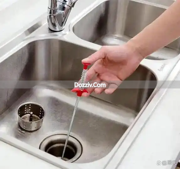 Solutions for clogged kitchen sewers during the Spring Festival_Techniques for unblocking sewers with dish soap and white vinegar_Tips for unblocking sewers with dishwashing liquid and white vinegar