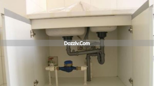 Sink sink sewer clogged method_Sink sink installation steps_Kitchen sewer oil clogged