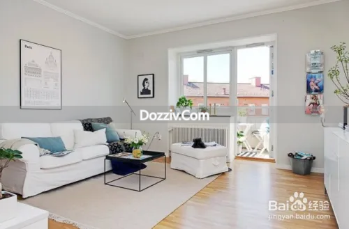 Nordic style two-bedroom 50 square meters small apartment design_50 square meters small one-bedroom apartment decoration renderings_50 square meters super storage small apartment decoration renderings