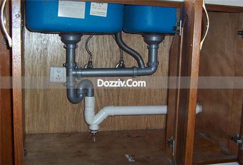 How to clear a clogged kitchen sewer_Kitchen sewer oil clogged_Kitchen sewer maintenance skills